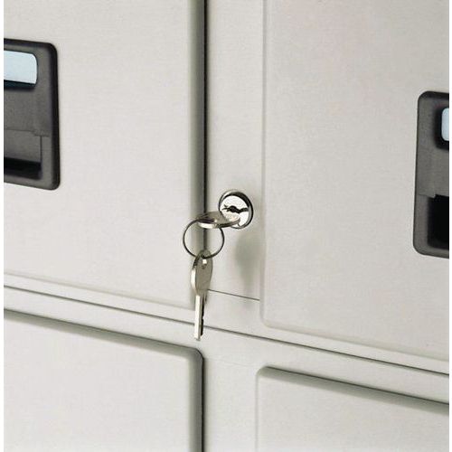 Cerradura para archivadores modulares 2 cajones - Manutan.es