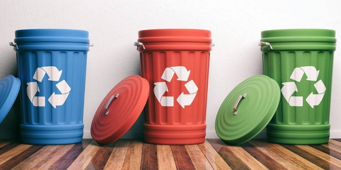 el de Basura Para Reciclar y Separar Resíduos