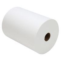 Bobina de bayetas sin tejer blancas 1 pliegue - Ikatex