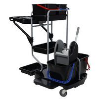 Carro de limpieza con portabolsa - Manutan Expert