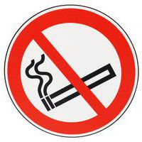 Señal de prohibición de fumar - PVC - Manutan Expert