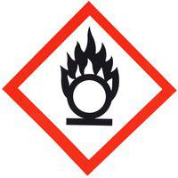 Señal CLP - Riesgo de oxidación - Adhesiva - 120×120 mm