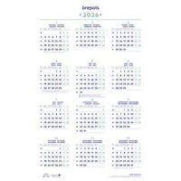 Calendario anual de 2025