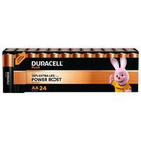 Pila alcalina AA Plus Powerboost - 24 unidades - Duracell
