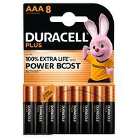 Pila alcalina AAA Plus Powerboost - 8 unidades - Duracell