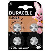 Pila botón de litio DL 2025 - Pack de 4 - Duracell