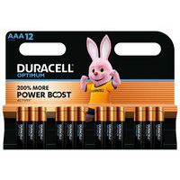 Pila alcalina Optimum AAA - 12 unidades - Duracell