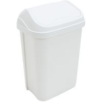 Cubo de basura sanitario con tapa basculante - 25 L - Manutan Expert