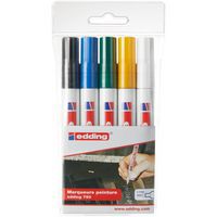 Bolsa con 5 marcadores - Edding 750