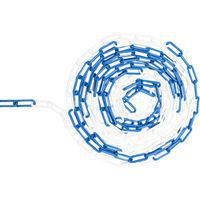 Cadena plástica en bolsa - Azul/Blanco