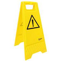 Caballete de señalización de peligro - Manutan Expert