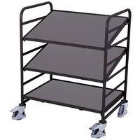 Carro con bandejas para cajas norma Europa - 825 x 610 mm - Capacidad 200 kg