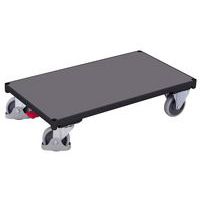 Plataforma rodante ergonómica de madera - Capacidad 400 y 500 kg