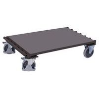 Carro portapaneles ergonómico sin adrales - Capacidad 1200 kg