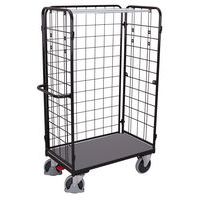 Roll contenedor con base madera - 3 lados - Capacidad de 400 kg a 500 kg