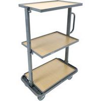 Carro de acero para cajas - Cap. 200 kg - Manutan Expert