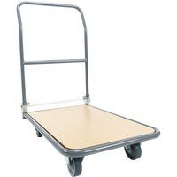 Carro con respaldo abatible - Capacidad 250 kg - Manutan Expert