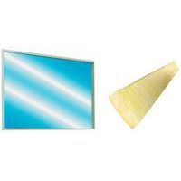 Cristal doble + techo aislante para cabinas de tabique doble de chapa de acero o chapa de acero con melamina p