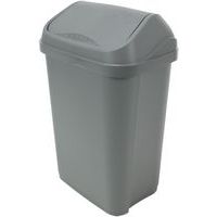 Cubo de basura sanitario con tapa basculante 25 L - Manutan Expert