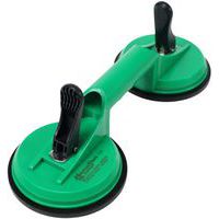 Ventosa doble de plástico - Capacidad 80 kg - Manutan Expert