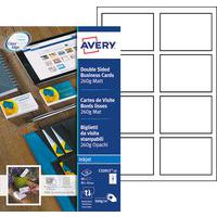 Tarjetas de visita - Bordes lisos