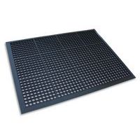 Alfombra ultrarresistente de goma de nitrilo perforada - Industria química - Ergomat