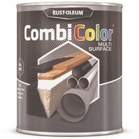 Pintura para todas las superficies negro satinado - 0.75 L et 2.5 L - Rust-Oleum