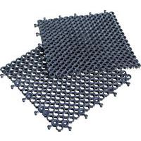 Lote de 16 baldosas antideslizantes de PVC flexible reciclado - Plastex Lok