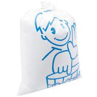 Bolsa de basura blanca Otje - Gruesa y reutilizable - Desechos pesados -110 y 168 L