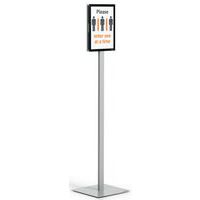 Soporte de pie INFO STAND BASIC de formato A4 - Durable