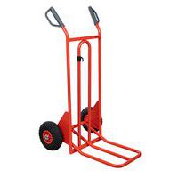 Carretilla de acero - Ruedas neumáticas - Capacidad de carga 250 kg