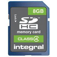 Tarjeta de memoria SDHC Integral clase 4