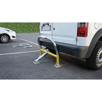 Barrera de aparcamiento flexible con amortiguadores