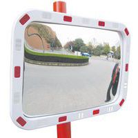Espejo de seguridad rectangular - Vías privadas - Visión 90° - Manutan Expert
