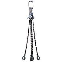 Eslinga de cadena de 4 ramales - Resistencia de 2360 a 17000 kg - Regulable con cierre autobloqueante