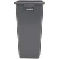 Cubo de basura de recogida selectiva, Capacidad: 80 L, Abertura: Sin tapa, Material: Plástico