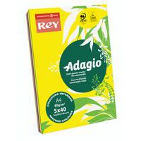 Paquete de 200 hojas Adagio - Colores surtidos - 80 g