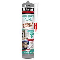 Masilla de silicona multiusos PURE - 280 mL - Rubson