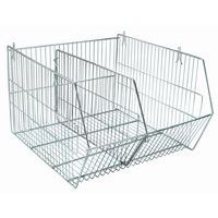 Cesta de rejilla de acero - Longitud 630 mm