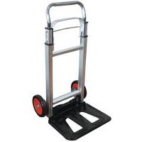 Carretilla de aluminio - Ruedas de caucho - Capacidad 90 kg - Manutan