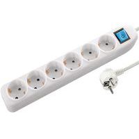 Multitoma 16A 6 tomas con interruptor GS - Manutan