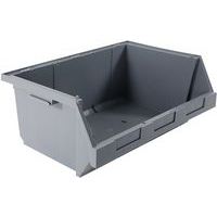 Caja con abertura frontal ensamblable para picking - Longitud 600 mm - 45 L