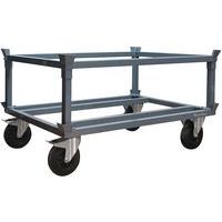 Plataforma rodante alta para palés - Capacidad 500 a 1200 kg - Manutan