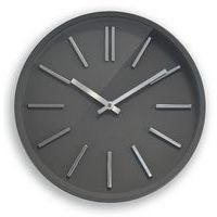 Reloj Goma silence de 35 cm de Ø gris - Orium