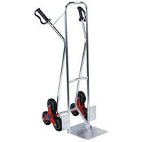 Carretilla de aluminio para escalera 3 ruedas en estrella 150 kg - Manutan