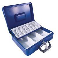 Caja para monedas con llave - Manutan
