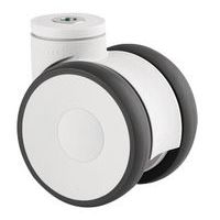 Ruedas pivotantes con ojal para muebles - Capacidad 110 kg
