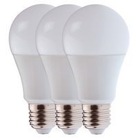Paquete de 3 bombillas LED estándar E27 9 W - Velamp