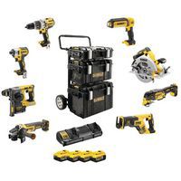 Kit Premium de 8 herramientas gama XR - 18 V 5 AH iones de litio