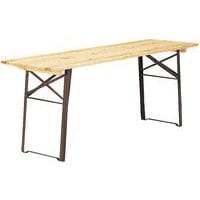 Mesa de madera plegable